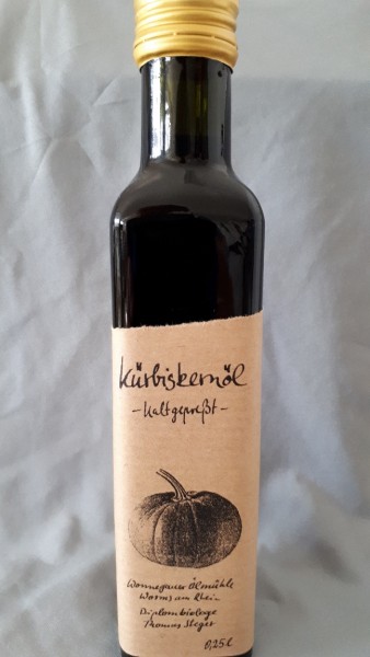 Kürbiskernöl kaltgepresst