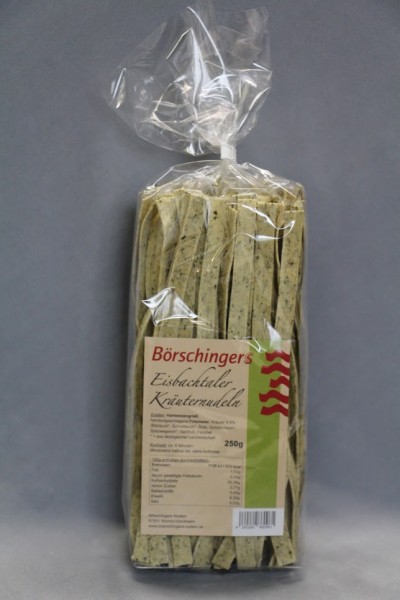 Eisbachtaler Kräuternudeln